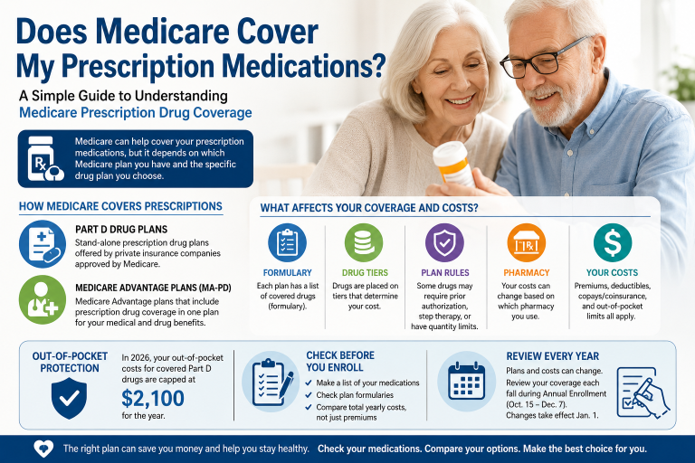 Does Medicare Cover My Prescription Medications?