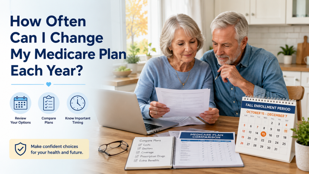How Often Can I Change My Medicare Plan Each Year?
