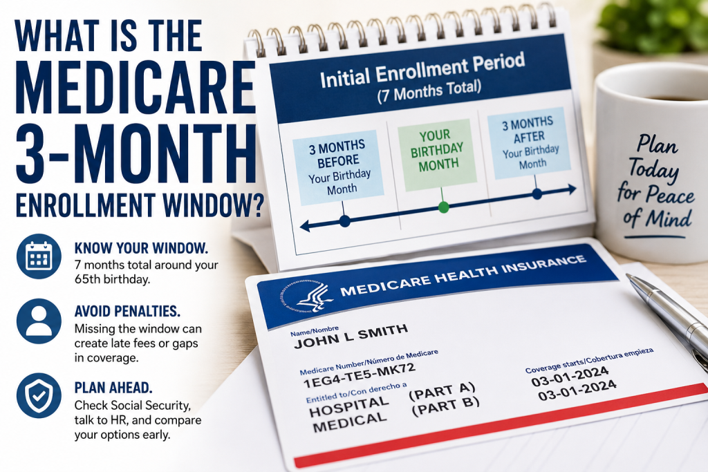 What Is the Medicare 3-Month Enrollment Window? The 7-Month Rule Explained