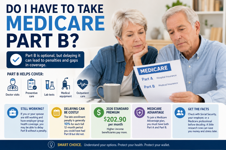 Do I Have to Take Medicare Part B?