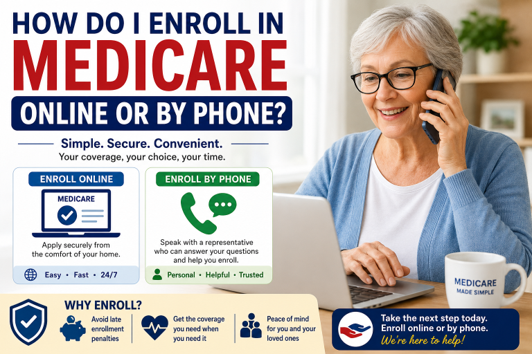How Do I Enroll in Medicare Online or by Phone?