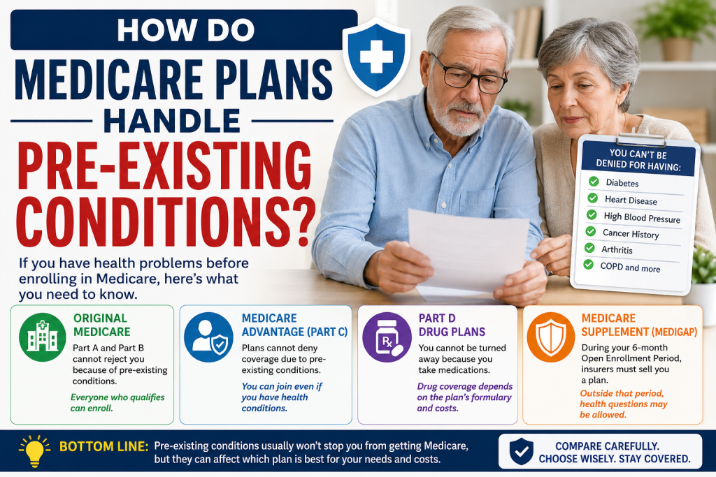 How Do Medicare Plans Handle Pre-Existing Conditions?
