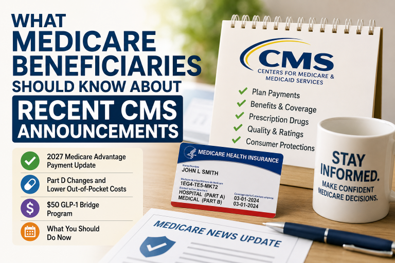 What Medicare Beneficiaries Should Know About Recent CMS Announcements