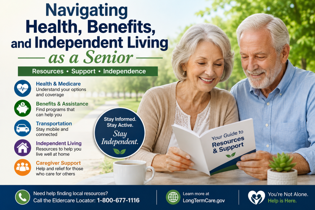 Navigating Health, Benefits, and Independent Living as a Senior