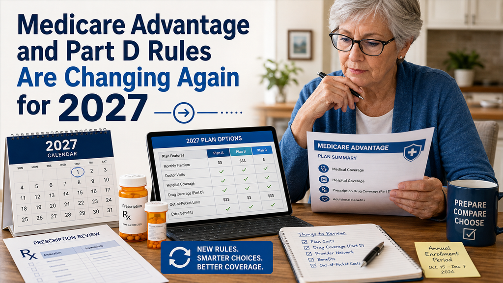 Medicare Advantage and Part D Rules Are Changing Again for 2027