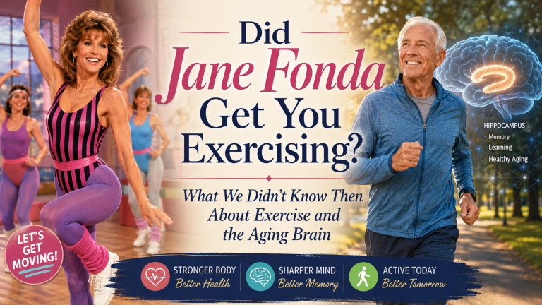 Did Jane Fonda Get You Exercising? What We Didn’t Know Then About Exercise and the Aging Brain