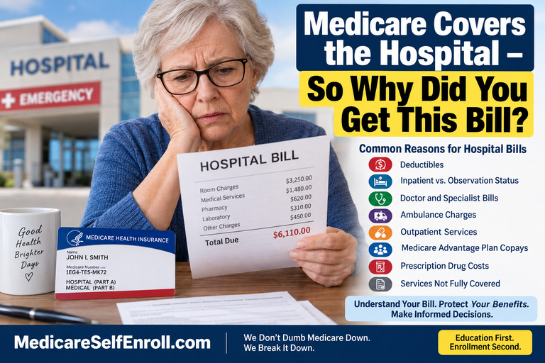 Medicare Covers the Hospital — So Why Did You Get This Bill?