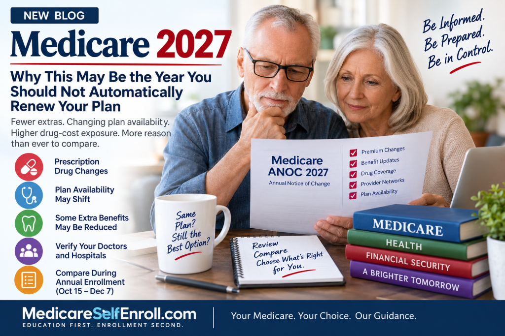 Medicare 2027: Why This May Be the Year You Should Not Automatically Renew Your Plan