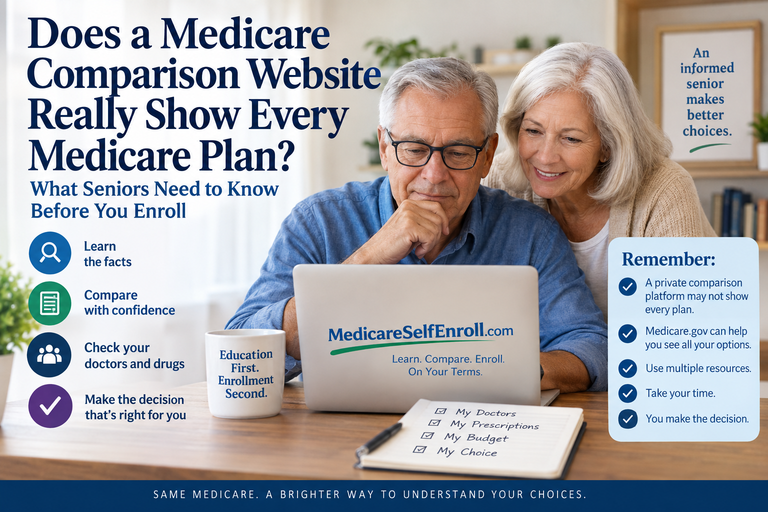Does a Medicare Comparison Website Really Show Every Medicare Plan?