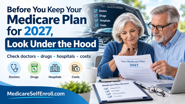 Before You Keep Your Medicare Plan for 2027, Look Under the Hood