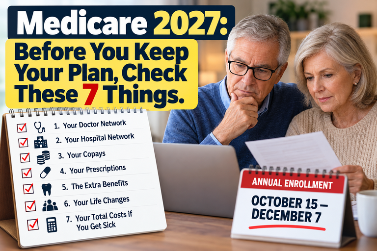 Medicare 2027: Before You Keep Your Plan, Check These 7 Things