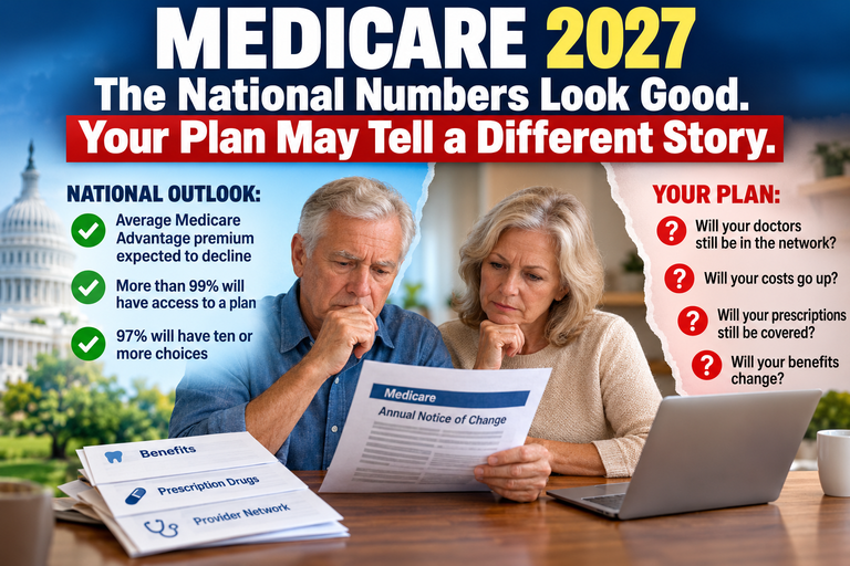 Medicare 2027: The National Numbers Look Good. Your Plan May Tell a Different Story.